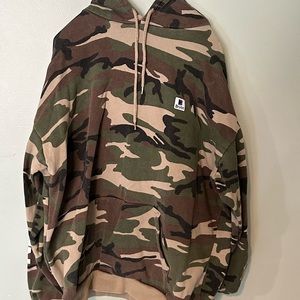 Pacsun Brixton camo hoodie size:M